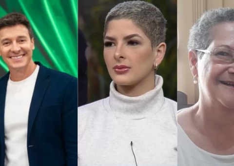 Rodrigo Faro brinca com Lary Bottino e compara peoa com ex-BBB Dona Geralda