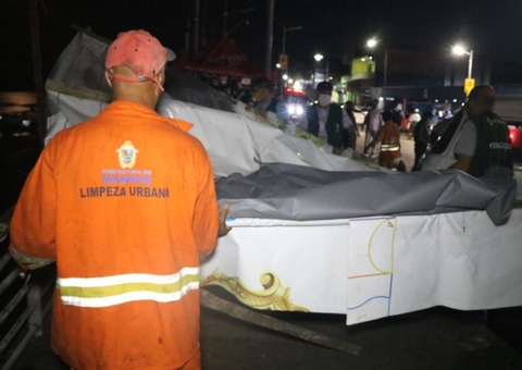 Operação na Feira da Manaus Moderna remove mais de 700 trabalhadores irregulares 