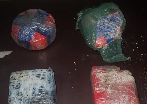 Dupla é presa com 5kg de drogas em Eirunepé, no Amazonas