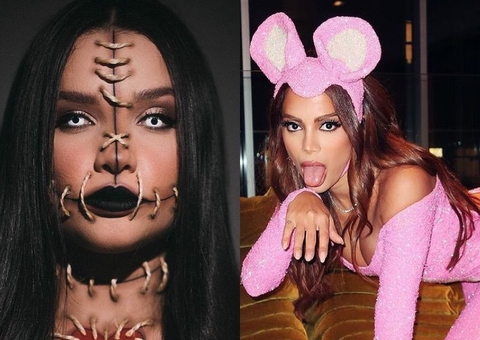 Famosos capricham nas fantasias de Halloween; Veja looks