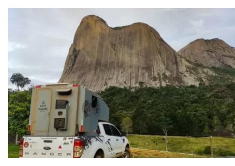 Casal fabrica motorhome em Ford Ranger para viajar Brasil
