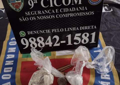Adolescentes são apreendidos com entorpecentes na zona Leste de Manaus