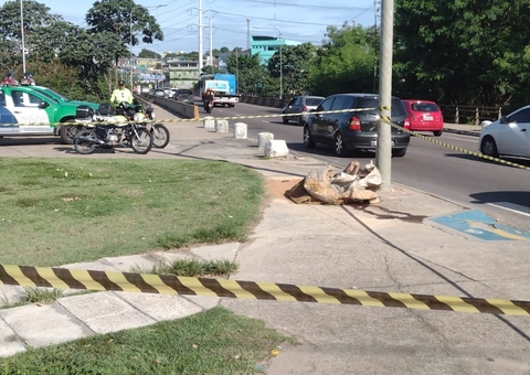 Corpo de mulher é encontrado em saco de lixo em avenida de Manaus