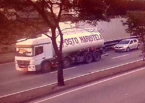 Criminosos roubam caminhão-tanque com mais de 20 mil litros de combustíveis