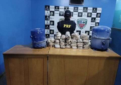 Homem é preso com drogas avaliadas em R$ 4 milhões em ônibus no Amazonas
