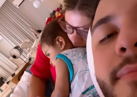 Murilo Huff se declara após enterro de Marília Mendonça: ‘Vou te amar pra sempre’