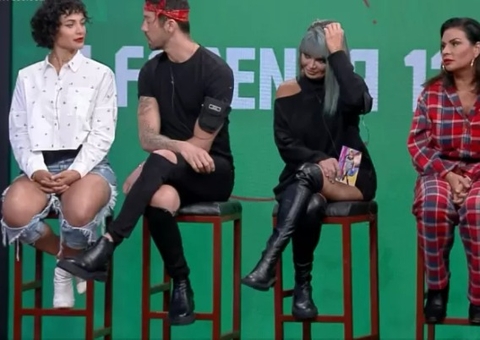 Aline, Rico, Valentina e Solange formam a roça em A Fazenda 13