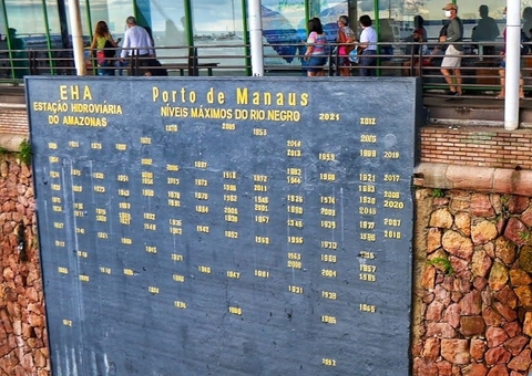 Nível do Rio Negro sobe 27 centímetros em três dias no Amazonas