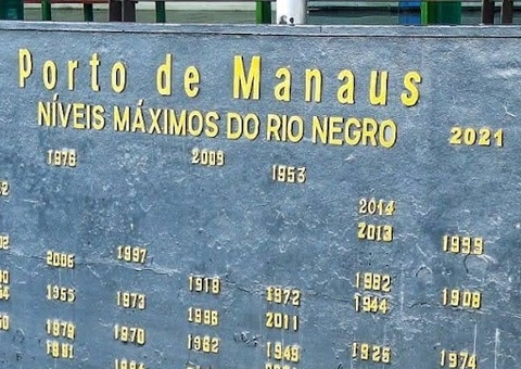 Nível do Rio Negro sobe mais de 2 metros em 31 dias no Amazonas