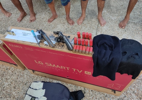 Quadrilha é presa após série de roubos e furtos no interior do Amazonas