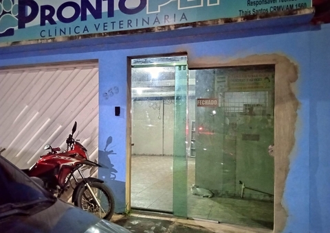 Criminosos invadem clínica veterinária e matam dois em Manaus