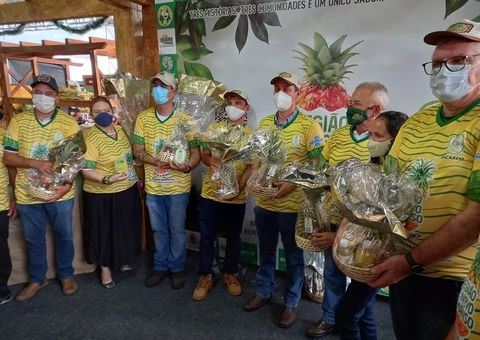 Indicação Geográfica do abacaxi é lançada no stand do Sebrae na 43ª Expoagro