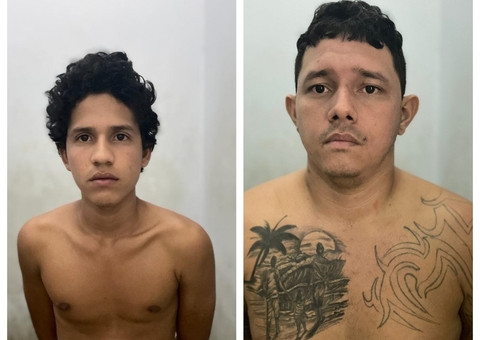 Vídeo: Suspeitos de tráfico de drogas são presos em beco de Manaus