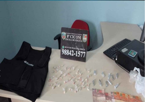 Adolescentes são apreendidos com drogas e colete balístico em Manaus