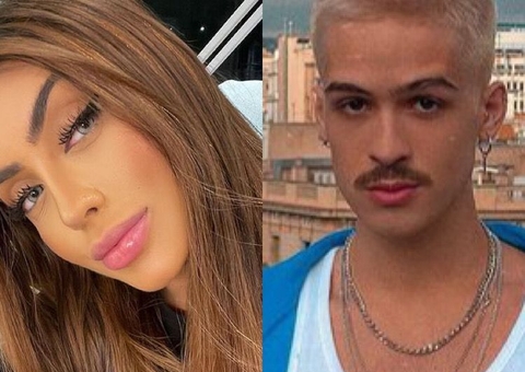 MC Mirella e João Guilherme passam a noite juntos em novo apartamento do ator