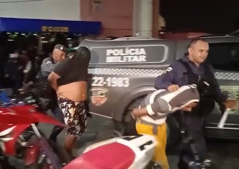 Criminosos levam quase 20 celulares de loja da Samsung no Shopping Sumaúma em Manaus