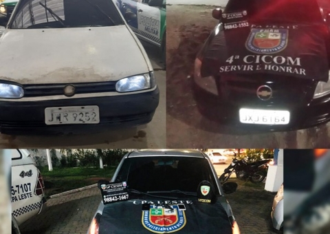Em menos de 48h, polícia recupera 3 carros roubados em Manaus