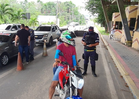 Detran faz fiscalização em barreiras neste domingo no Amazonas