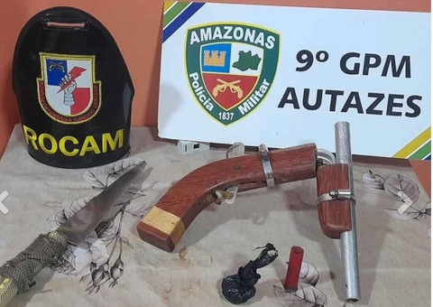 Adolescente é apreendido durante foguetório de facção criminosa no Amazonas