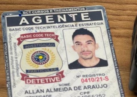 Homem é preso em Manaus por se passar por policial e vender certificados falsos para outros estados
