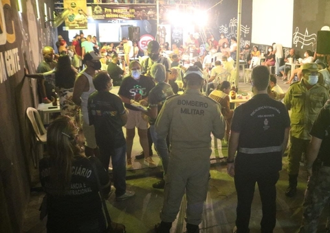 Oito festas clandestinas são encerradas em Manaus