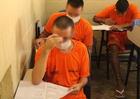 Mais de 400 detentos fizeram a prova do Enem no Amazonas