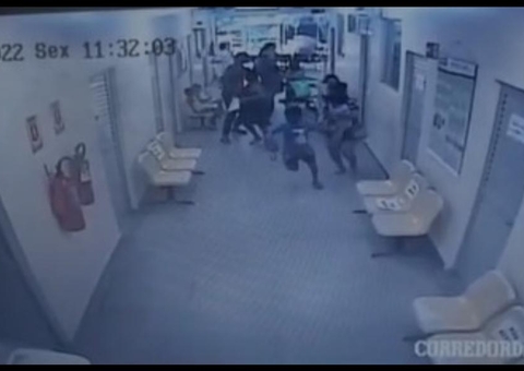 Vídeo mostra desespero de vítimas em assalto à UBS de Manaus