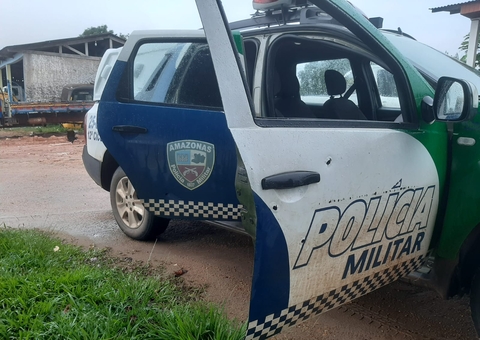 Trio cai em rio e desaparece ao ser baleado durante assalto a banco no Amazonas