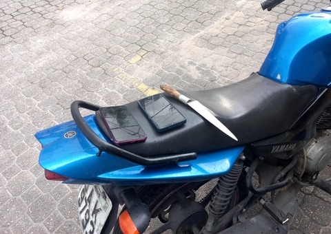 Motociclista é preso suspeito de cometer assaltos com faca em Manaus