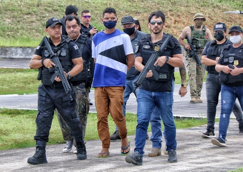 Preso em Maués, suspeito de morte de sargento chega em Manaus 