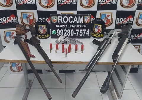 Dez são presos durante patrulhamento da PM no Amazonas