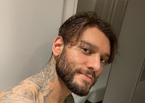 Lucas Lucco aparece em foto com fratura e olho roxo: “bebi demais”