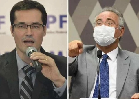 Após ação no TCU contra Moro, Renan e Dallagnol batem boca nas redes