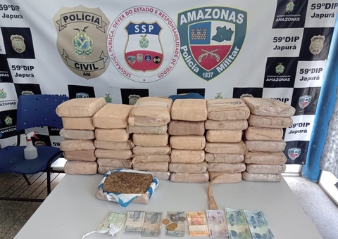 Mulheres são presas com 41kg de maconha com destino a Manaus