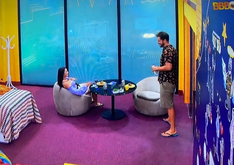 Casa de Vidro: Larissa e Gustavo ficam de fora da festa no BBB22