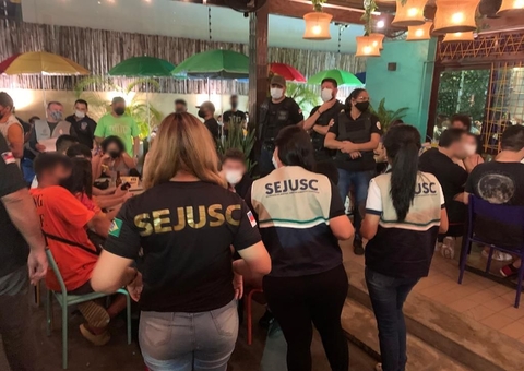 Oito casas de eventos são interditadas durante fiscalização em Manaus 