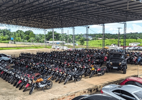 Começa visitação a veículos que serão leiloados pelo Detran Amazonas