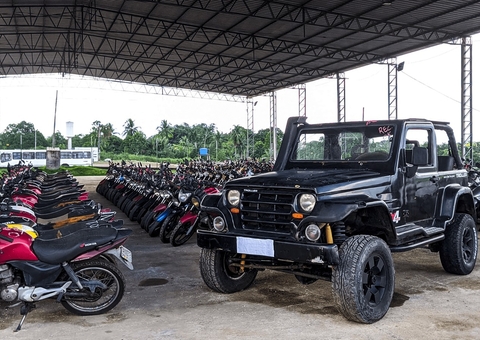 Mais de 220 veículos serão leiloados pelo Detran nesta semana no Amazonas