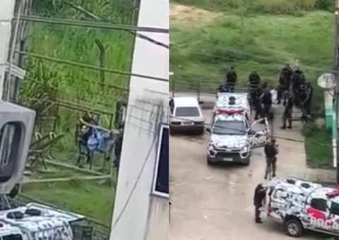 Vídeos mostram suspeitos feridos após troca de tiros com a Rocam em Manaus