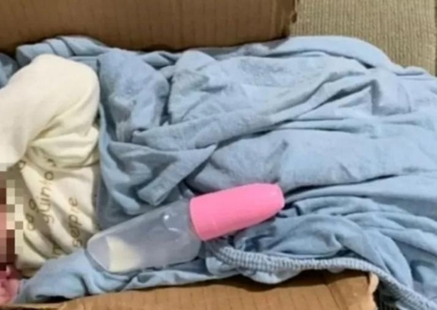 Mãe abandona recém-nascida em caixa de papelão e deixa bilhete: ‘não tenho condições’