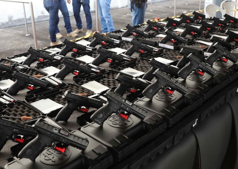 Polícia recebe mais de 3.500 novas armas para reforçar segurança no Amazonas