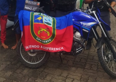 Suspeitos de roubos são presos com pistola e munições em Manaus