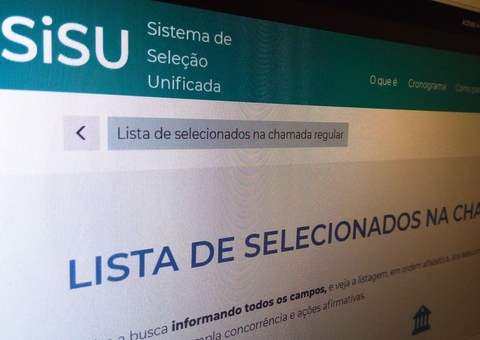 Primeira chamada do Sisu termina na terça-feira