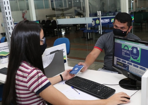 Sine Amazonas seleciona para 134 vagas de emprego nesta segunda-feira 