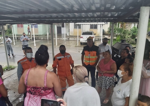 Em Manaus, mais de 50 ocorrências foram registradas por conta das chuvas