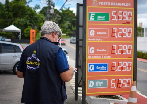 Fiscalização autua postos por aumento no preço de gasolina antecipado em Manaus