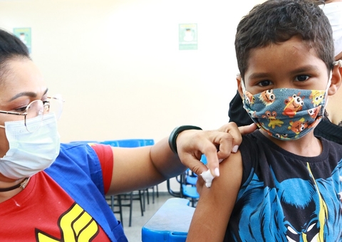 Amazonas atinge mais de 240 mil doses de vacina contra a covid aplicadas em crianças