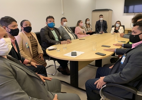 Corregedoria-Geral de Justiça recebe vereadores para discutir segurança no Amazonas