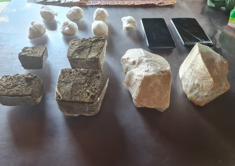 Bando é preso com mais de 1 quilo de drogas no Amazonas