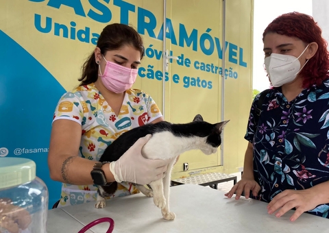 Castração e mais serviços gratuitos serão oferecidos em Presidente Figueiredo neste sábado